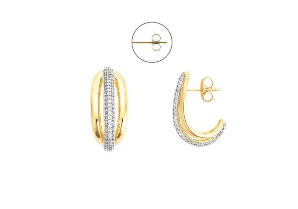 Orecchino Donna - 4Us Cesare Paciotti - Ottone Oro