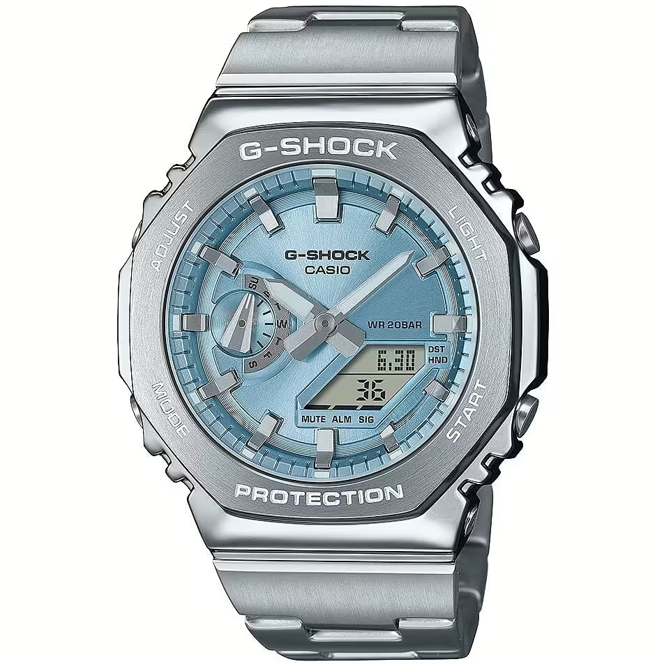 Orologio G-Shock Uomo Argento Multifunzione