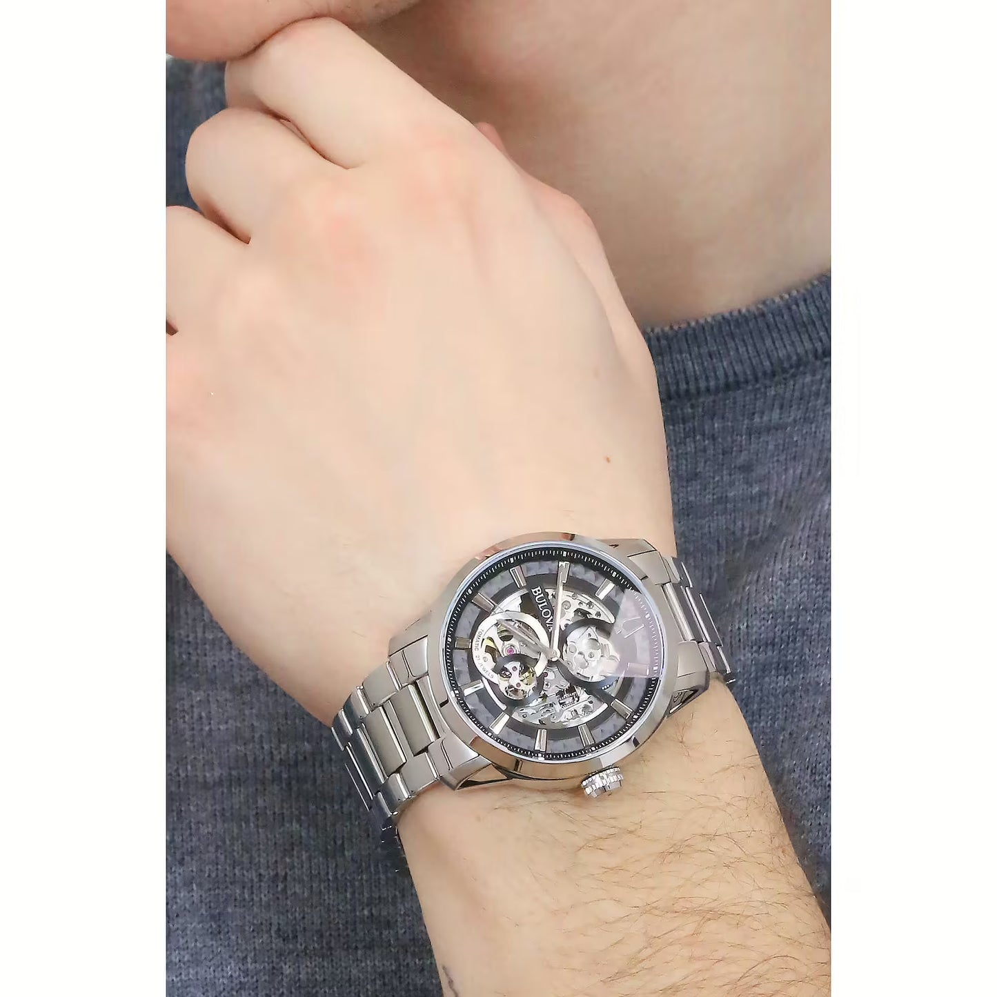 Orologio Uomo Bulova Meccanico Automatic Sutton